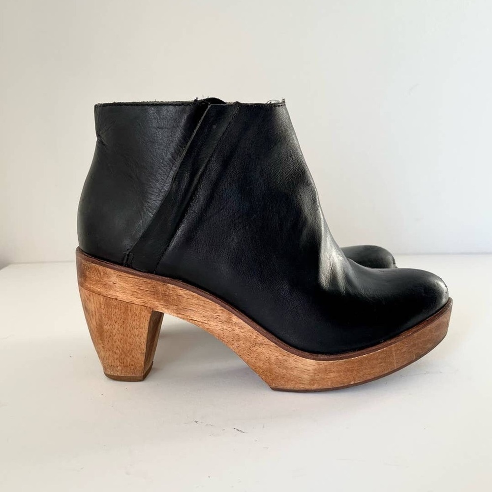 KDB Kelsi Dagger Black Brooklyn Leather Booties